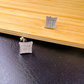 Sterling Silver Square CZ Stud Earrings